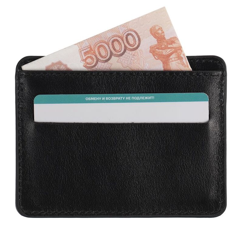 Чехол для карт Remini, черный арт.55606.30