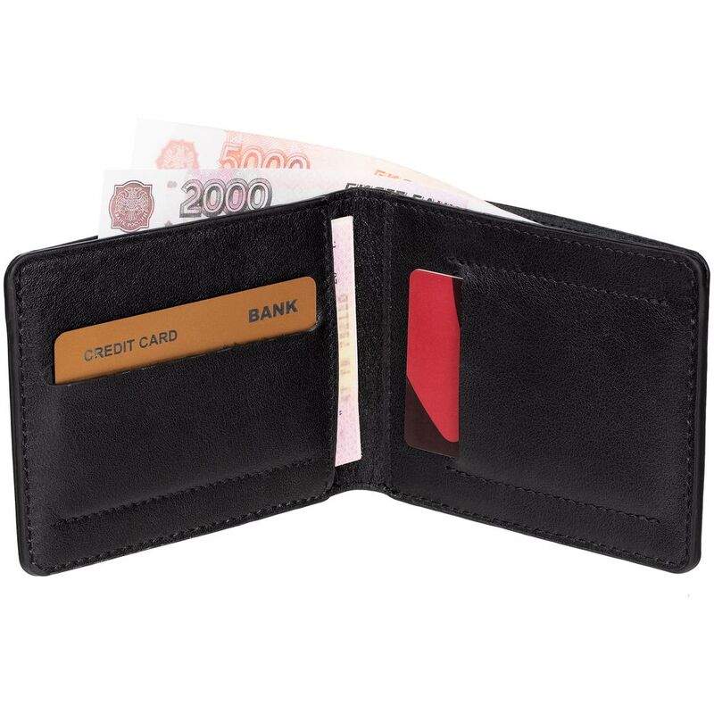 Портмоне Remini, черное арт.55607.30