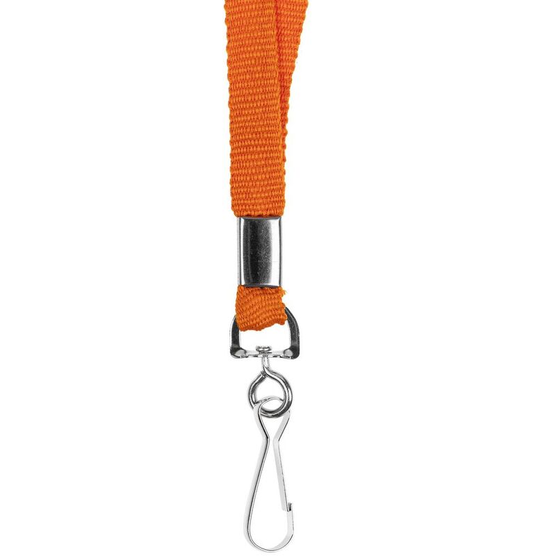Лента с карабином Colorplan, оранжевая арт.16906.20