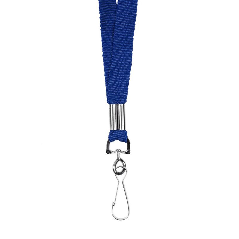 Лента с карабином Colorplan, синяя арт.16906.40