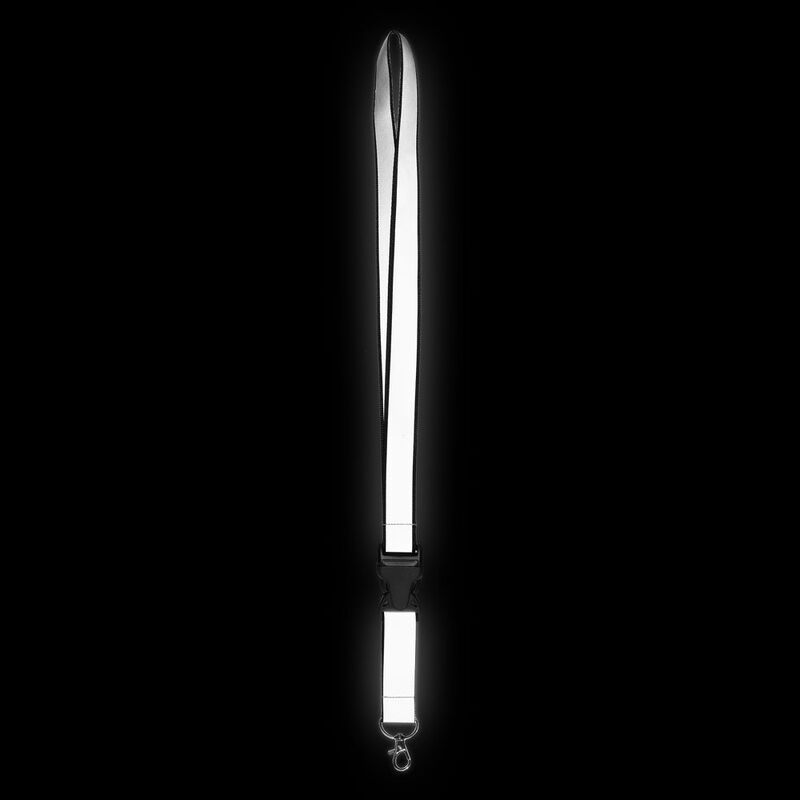 Лента светоотражающая Interlevel, черная с серым арт.16136.13