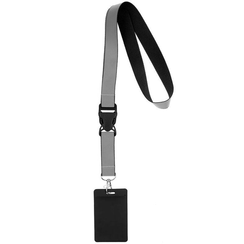 Лента светоотражающая Interlevel, черная с серым арт.16136.13