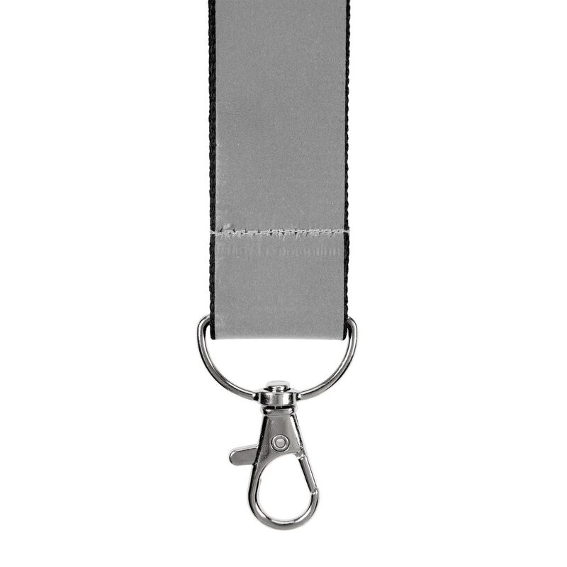 Лента светоотражающая Interlevel, черная с серым арт.16136.13