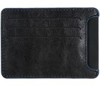 Чехол для карточек Arrival, черный с синим арт.16153.34