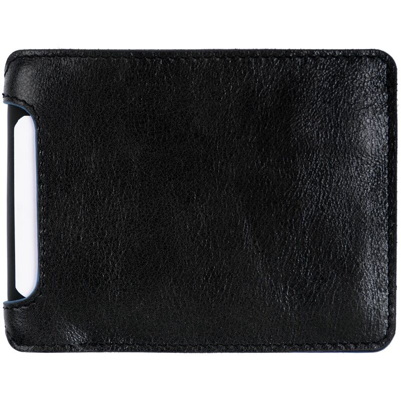Портмоне Arrival, черное с синим арт.16154.34