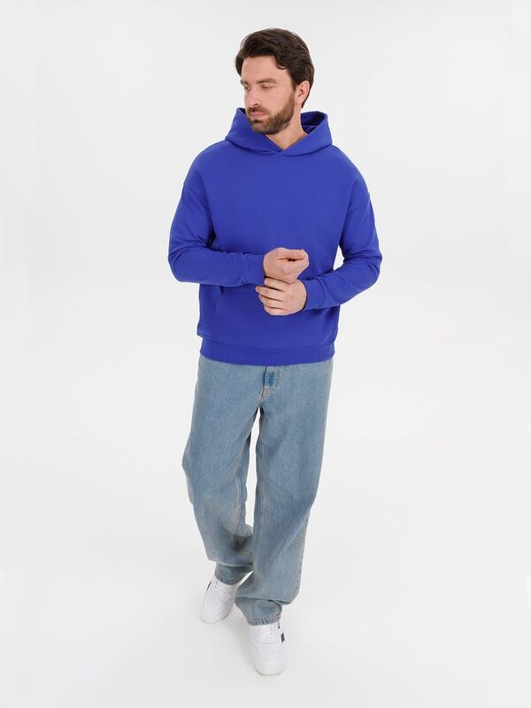 Худи оверсайз унисекс Outshine, ярко-синее арт.15029.40