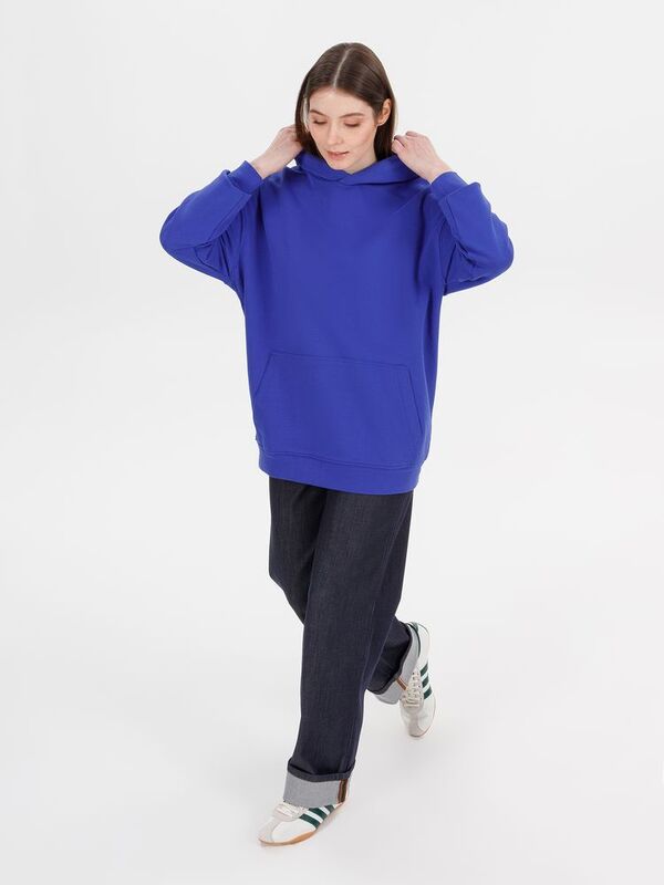 Худи оверсайз унисекс Outshine, ярко-синее арт.15029.40