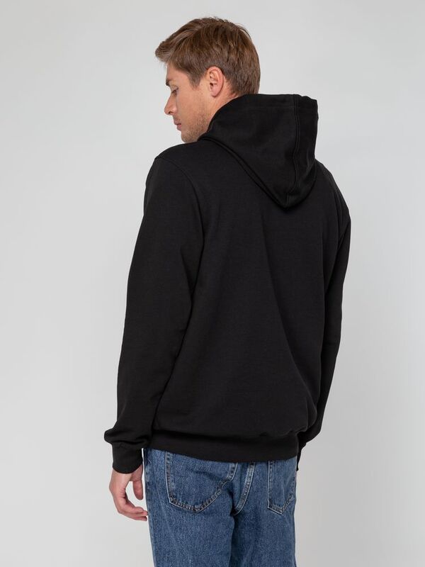 Худи унисекс с карманом на груди Chest Pocket, черное арт.15501.30