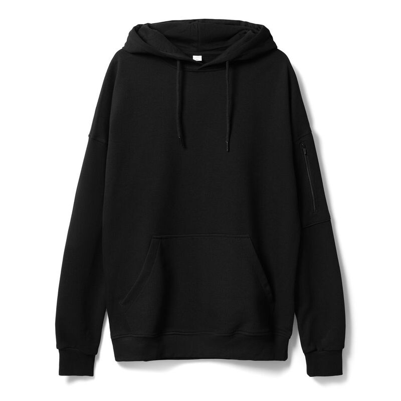 Худи унисекс Hand Some, черное арт.15502.30