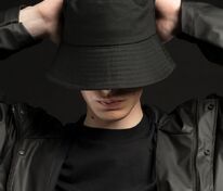 Панама C7, черная арт.15184.30