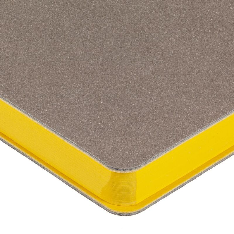 Ежедневник Flexpen, недатированный, серебристо-желтый арт.11087.81