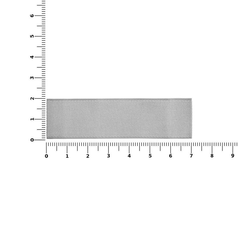 Лейбл тканевый Epsilon, XS, серый арт.16183.10