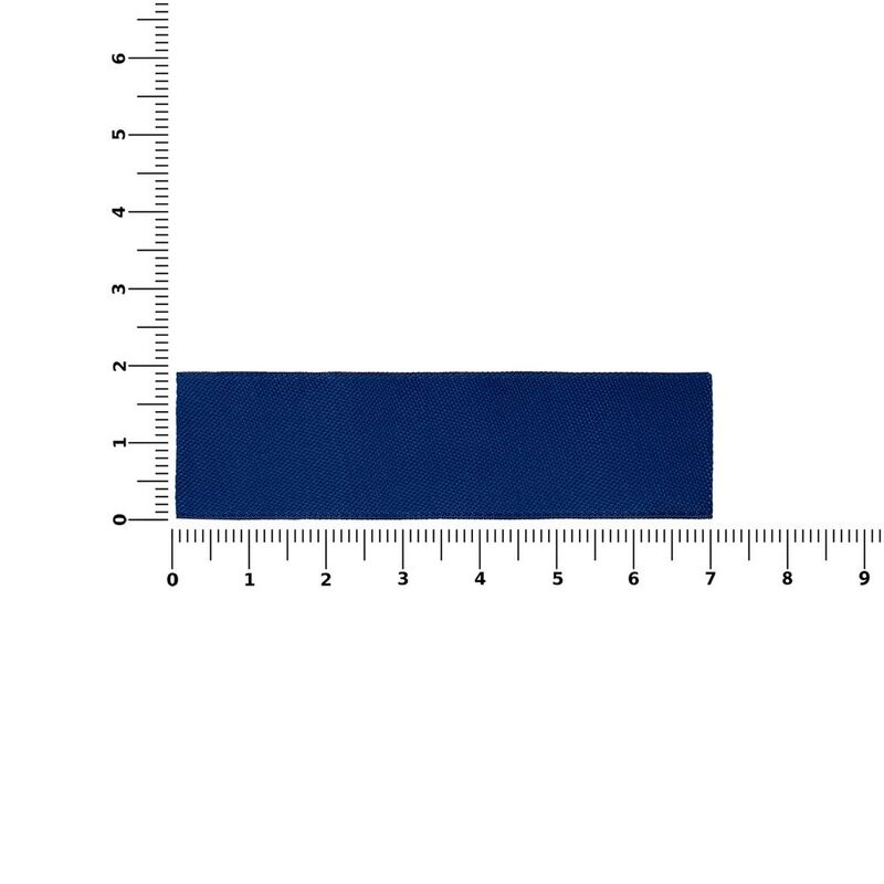Лейбл тканевый Epsilon, XS, синий арт.16183.44