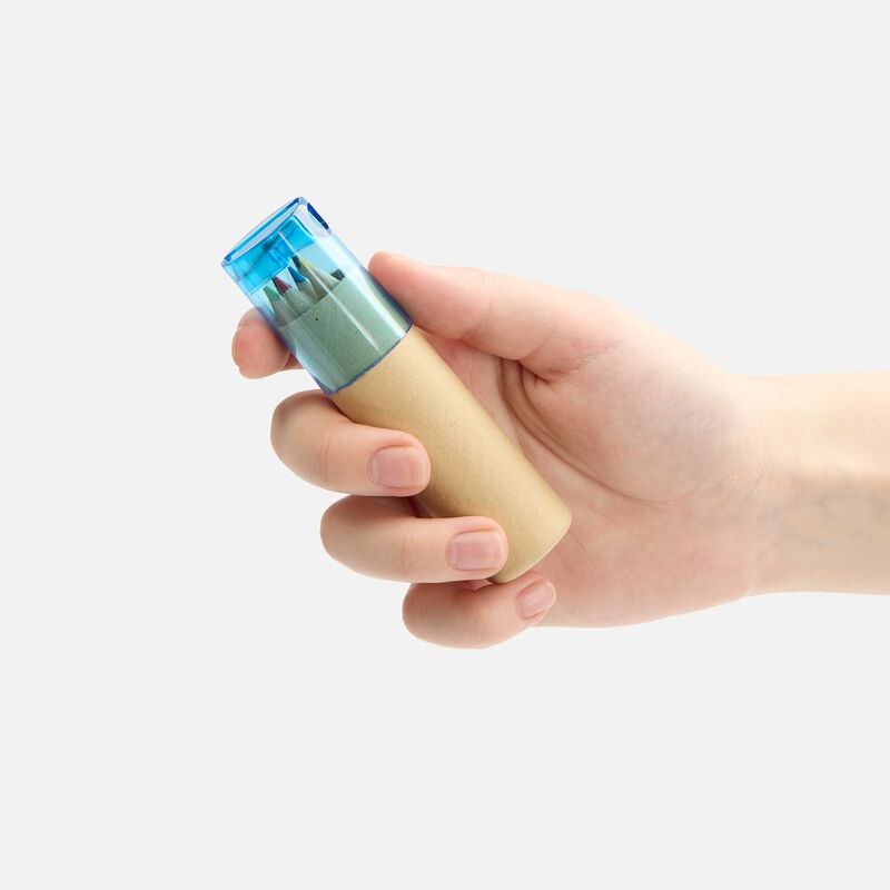 Набор карандашей Pencilvania Office с точилкой, синий арт.3354.40