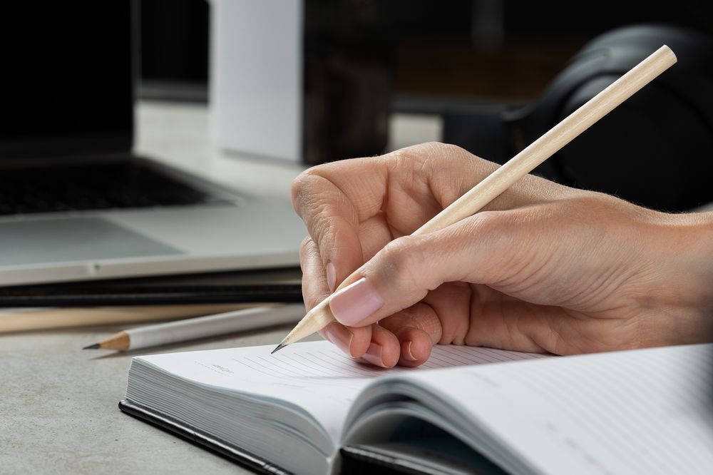 Карандаш незаточенный Draft Craft, белый арт.15169.60