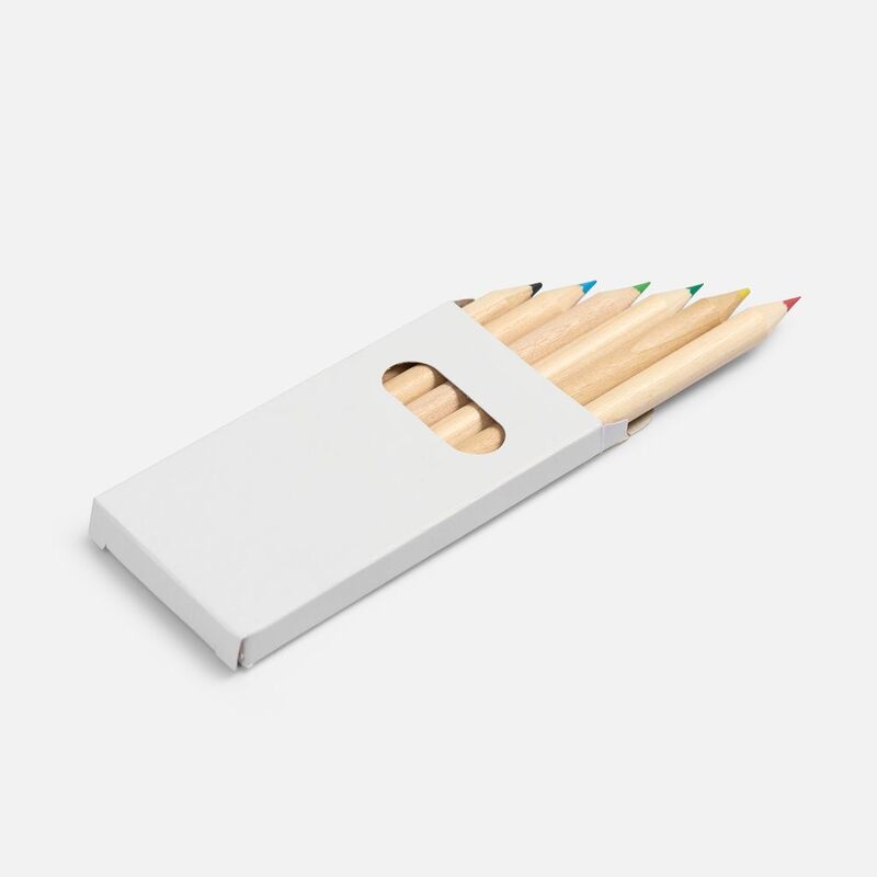 Набор цветных карандашей Pencilvania Mini, белый арт.6902.60