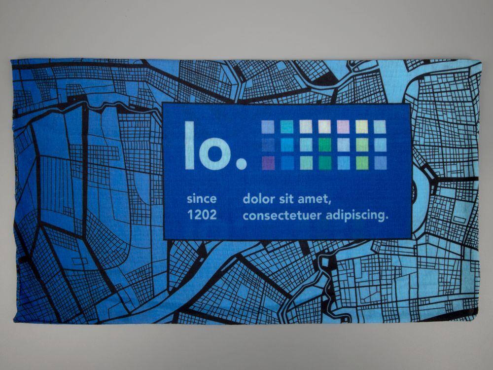 Многофункциональная бандана с печатью Tubo на заказ арт.18990.01