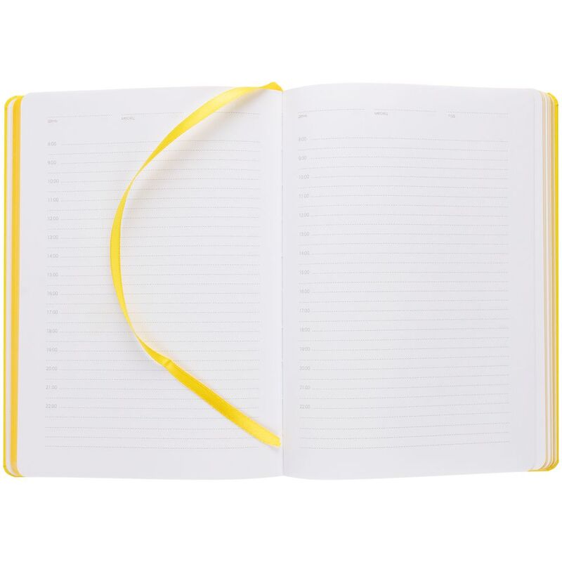 Ежедневник New Factor, недатированный, желтый арт.22599.80