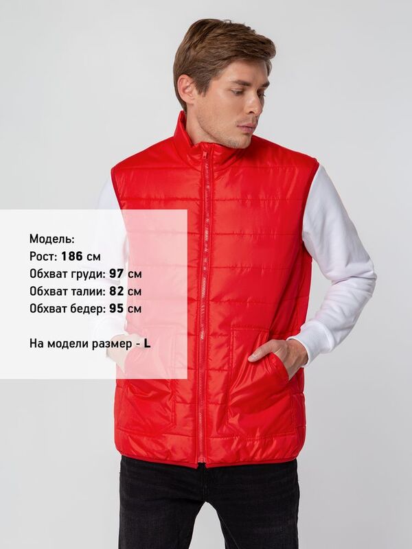 Жилет Leven, красный арт.14116.50