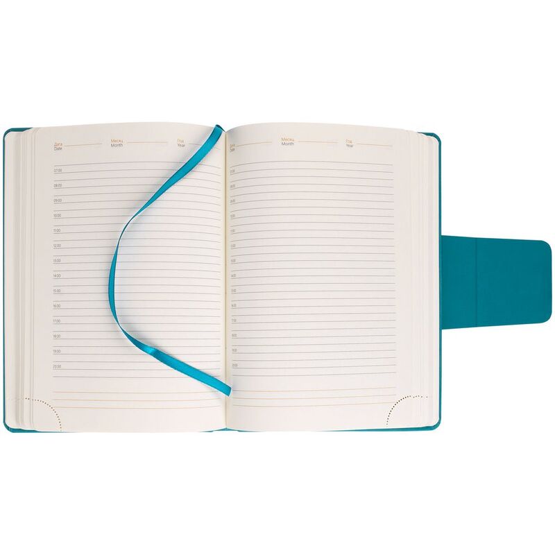 Ежедневник Capital, недатированный, бирюзовый арт.16081.49