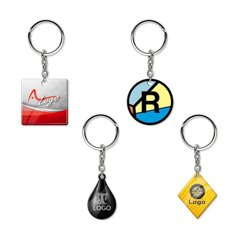 Брелок с полимерным покрытием Harz на заказ арт.18994.01