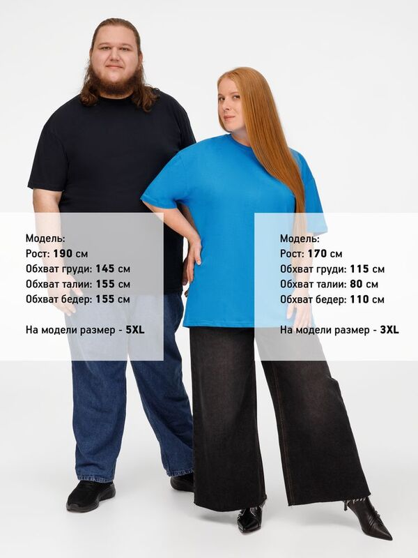 Футболка унисекс T-Bolka 160, бирюзовая арт.6140.42