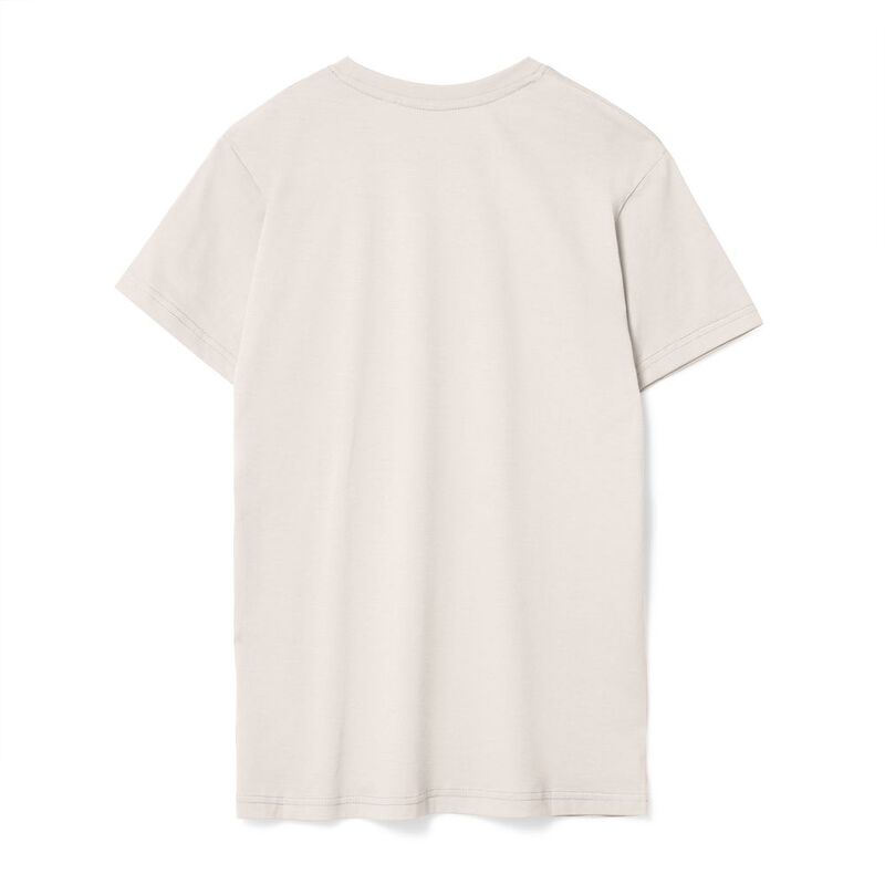 Футболка унисекс T-Bolka 160, молочно-белая арт.6140.62