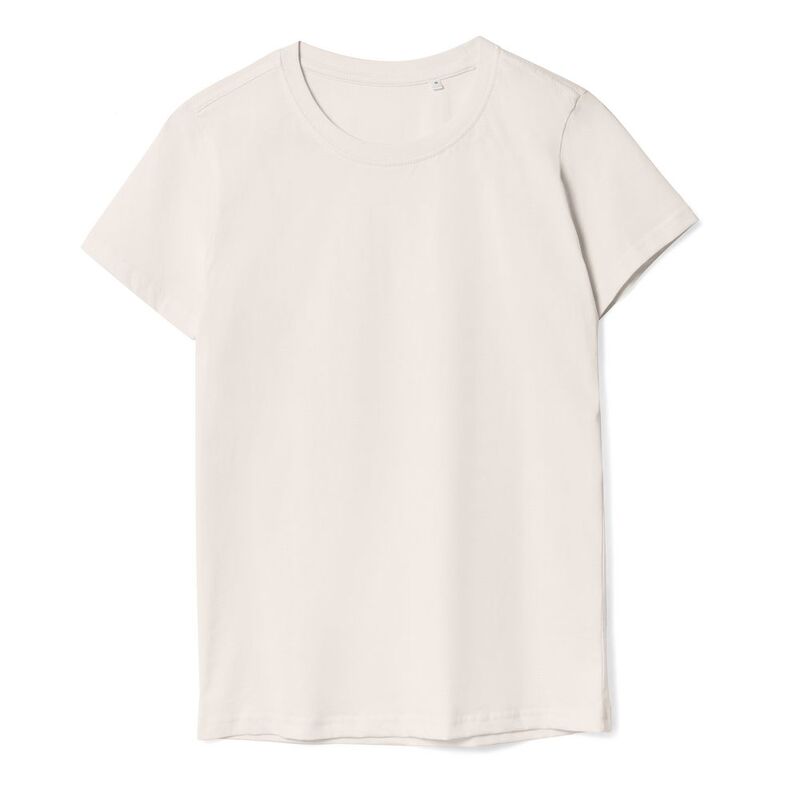 Футболка женская T-bolka Lady, молочно-белая арт.1878.62