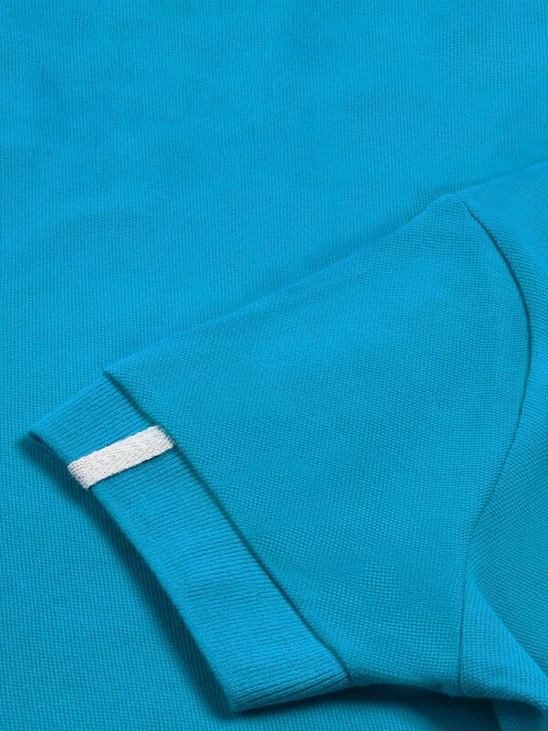 Рубашка поло женская Virma Premium Lady, бирюзовая арт.11146.42