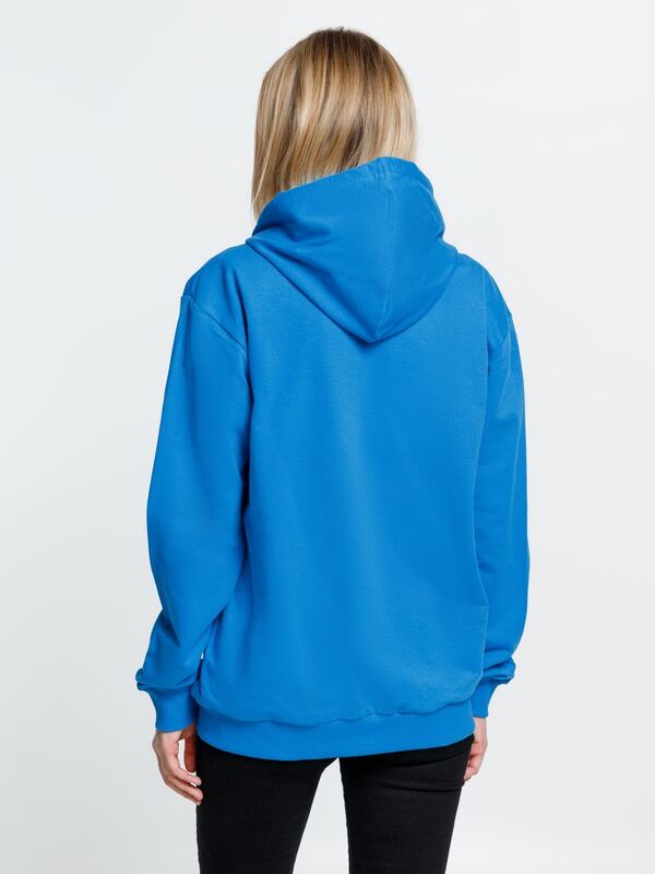 Толстовка на молнии с капюшоном Siverga, бирюзовая арт.6895.14