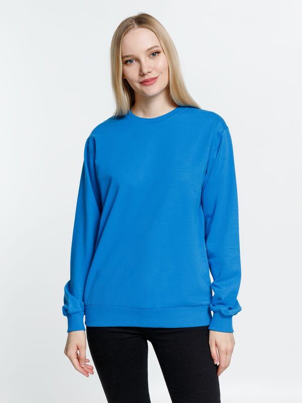 Толстовка Toima, бирюзовая арт.6896.14