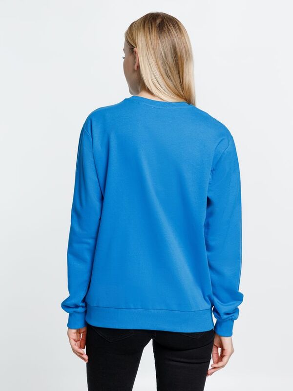 Толстовка Toima, бирюзовая арт.6896.14