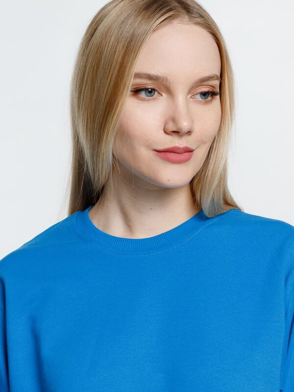 Толстовка Toima, бирюзовая арт.6896.14