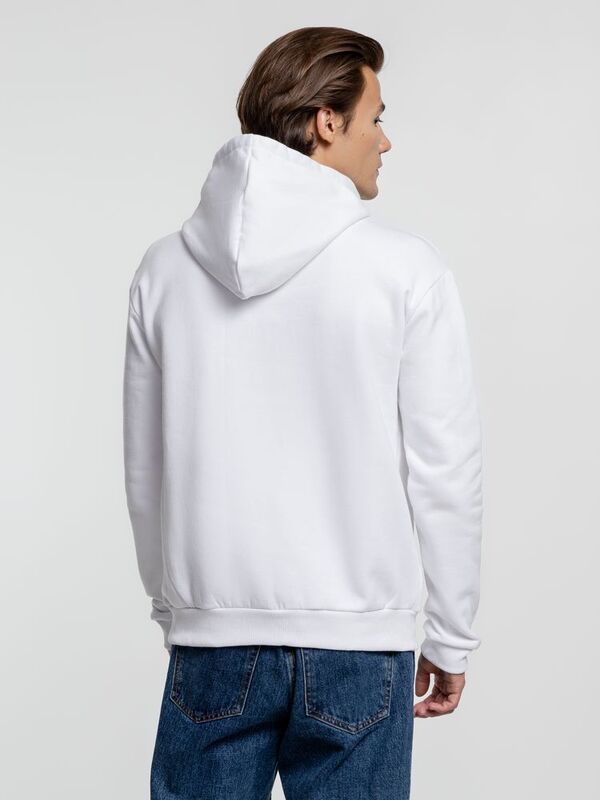 Толстовка с капюшоном Kirenga Heavy, белая (белоснежная) арт.6926.61