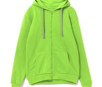 Толстовка на молнии с капюшоном Siverga Heavy, зеленое яблоко арт.6927.94