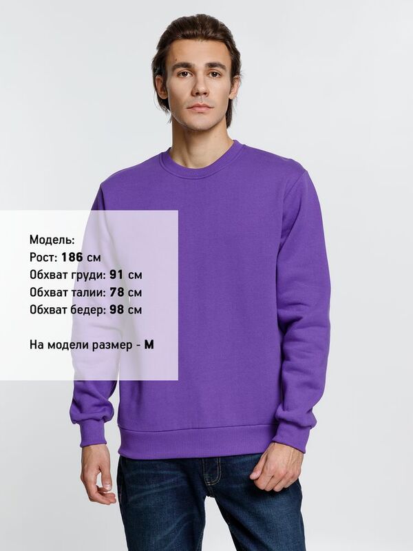 Толстовка Toima Heavy, фиолетовая арт.6928.78