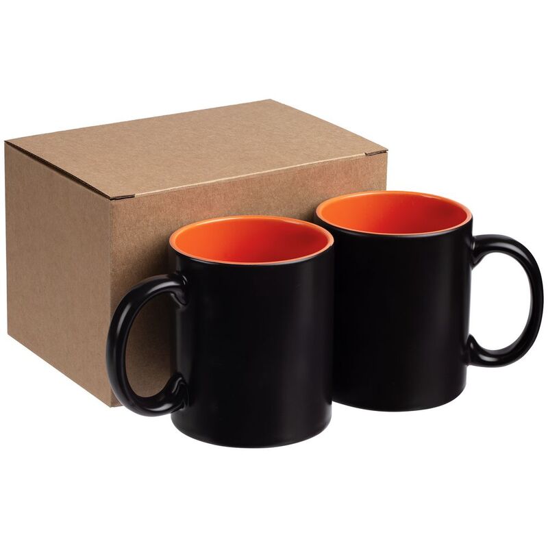 Коробка Couple Cup под 2 кружки, большая, крафт арт.15177.00