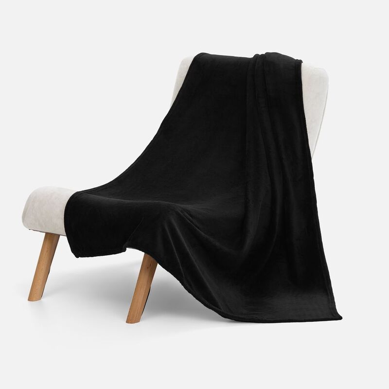 Плед Plush, черный арт.14732.30