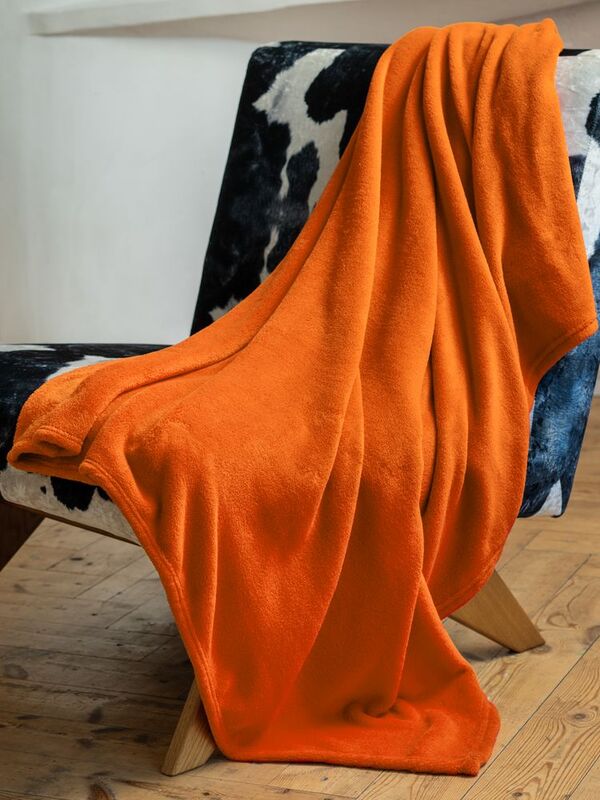 Плед Plush, оранжевый арт.14732.20