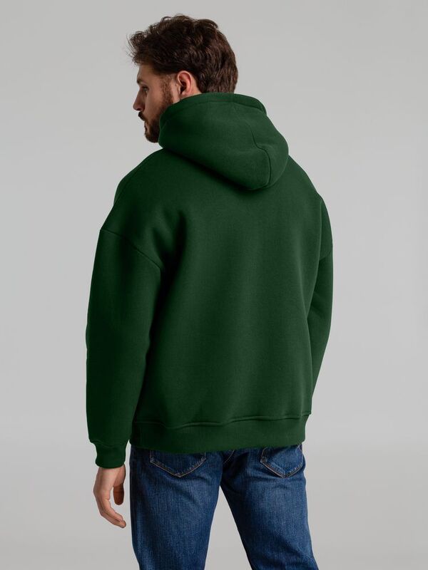 Худи Kulonga Oversize, темно-зеленое арт.14101.90