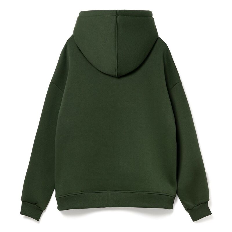 Худи Kulonga Oversize, темно-зеленое арт.14101.90