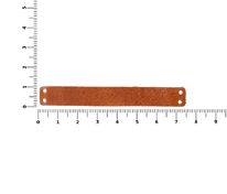 Лейбл кожаный Beta, XS, горчичный арт.15256.82