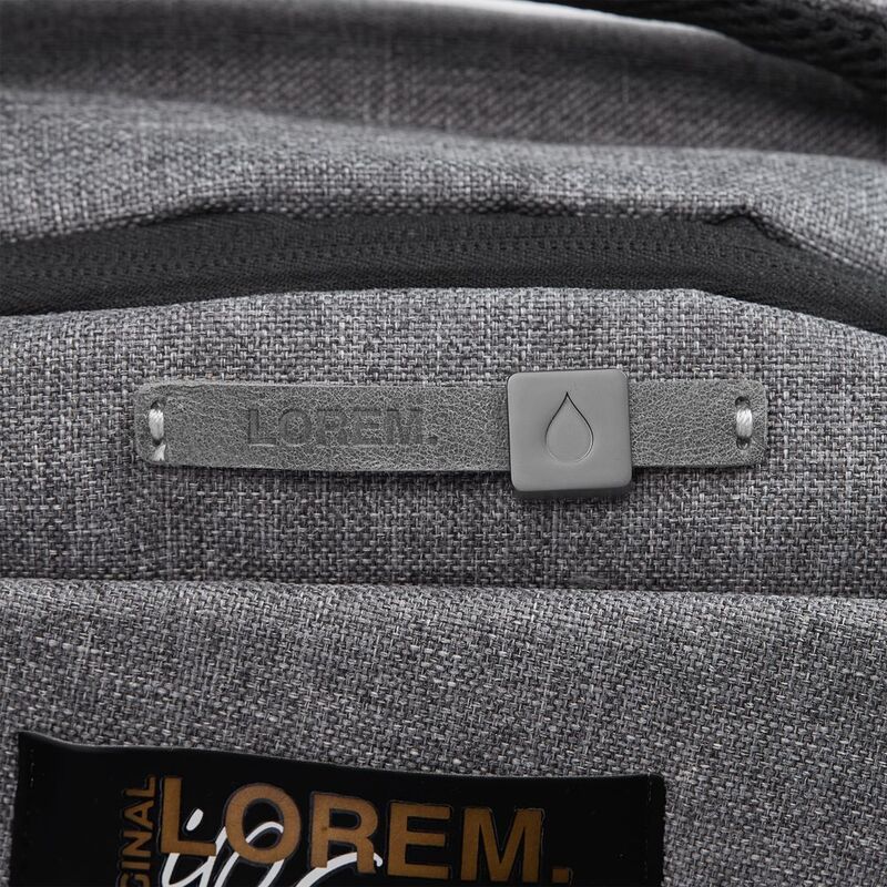 Лейбл кожаный Beta, XS, серый арт.15256.10