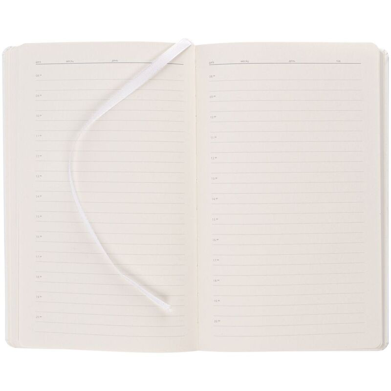 Ежедневник Magnet Shall, недатированный, белый арт.15058.60