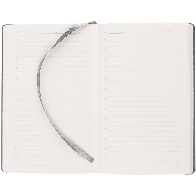 Ежедневник Magnet Shall, недатированный, серый арт.15058.10