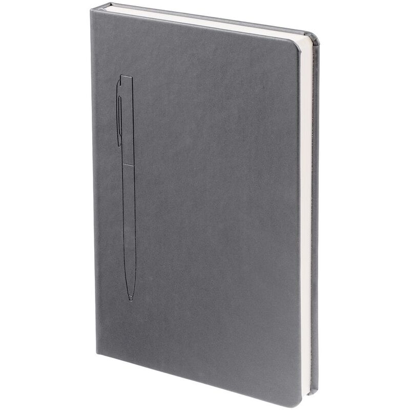 Ежедневник Magnet Shall, недатированный, серый арт.15058.10