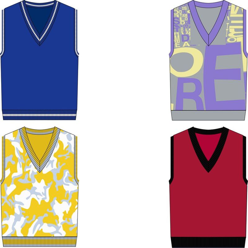 Жилет на заказ Classic Fint, акрил арт.18995.01