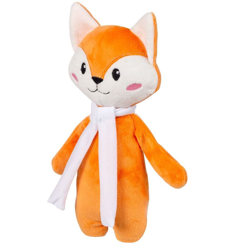 Мягкая игрушка Beastie Toys, лисенок с белым шарфом арт.22414.01