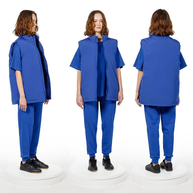 Жилет двусторонний V2, синий арт.15260.40