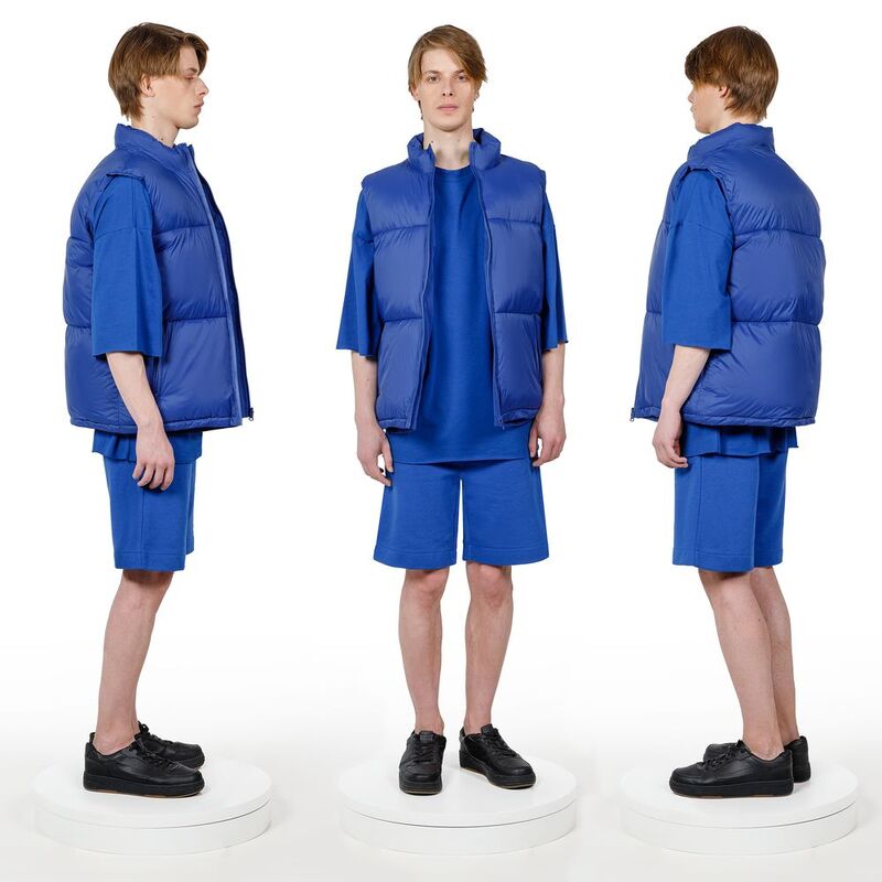 Жилет двусторонний V2, синий арт.15260.40